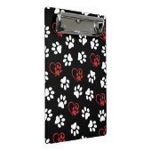 前足、白足、赤足、ハート ミニクリップボード (アングル)