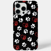 前足、白足、赤足、ハート Case-Mate iPhoneケース (裏面)