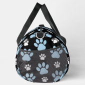 前足、青い前足、犬の前足、動物の前足 ダッフルバッグ (右)