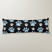 前足、青い前足、犬の前足、動物の前足 ボディピロー (裏面)