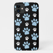 前足、青い前足、犬の前足、動物の前足 Case-Mate iPhoneケース (裏面)