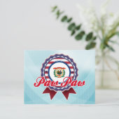 前足、WV ポストカード (スタンド正面)