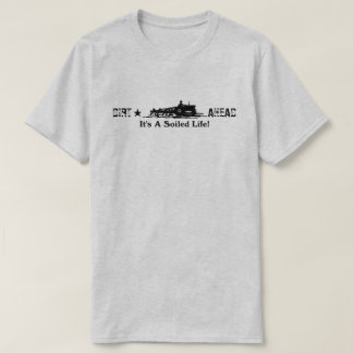 前途半端な汚れた生活だ Tシャツ
