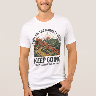 前進し続けるインスピレーションTシャツ トライブレンドTシャツ