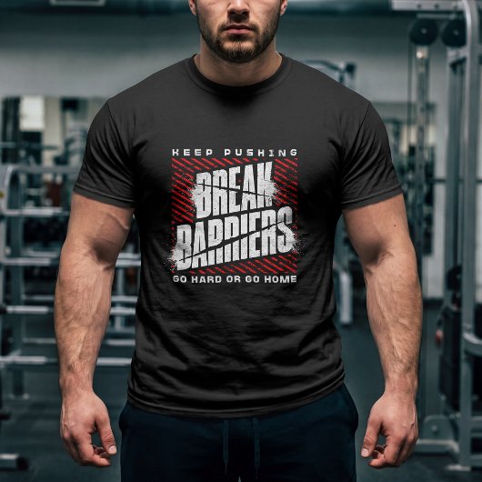 前進し続ける - 壁を超えろ Tシャツ