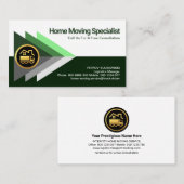 前進三角物流トラック運転手 名刺 (正面/裏面)