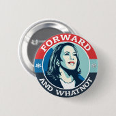 前進何とか 缶バッジ (正面&裏面)