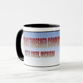 前進蒸気牽引機関 マグカップ (正面左)