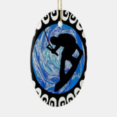 前部および背部 セラミックオーナメント (右)