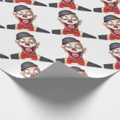 前部に見ているキラーピエロ ラッピングペーパー (角)