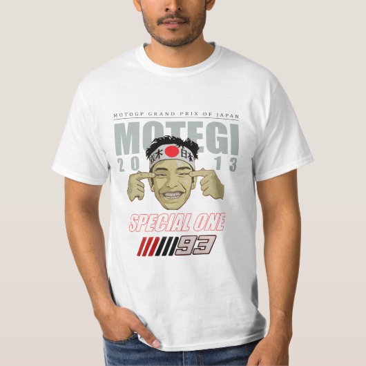 前部のまわりの小片 Tシャツ (正面)