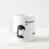 前部のビジネス、背部マグのパーティー コーヒーマグカップ (正面左)