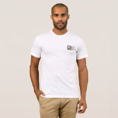 前部の嚢の資金のロゴ Tシャツ (正面フル)