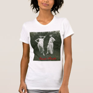 前部の女性の悩み Tシャツ