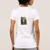 前部の女性の悩み Tシャツ (裏面)