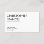 前部ピンクの名刺のブランク 名刺 (裏面)