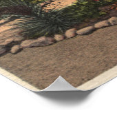 前部ミッションガーデンの景色 ポスター (角)