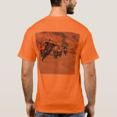 前部分ライトを保って下さい! Tシャツ (裏面)