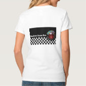 (前部及び背部)チェッカーボードのNOSGのスローガン及びロゴ Tシャツ (裏面)