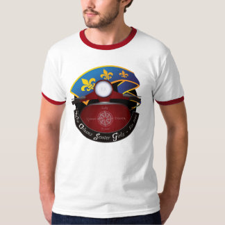 (前部及び背部) NOSGのロゴの"信号器"のTシャツ Tシャツ