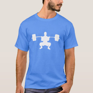 前部隠れ家-重量挙げ Tシャツ