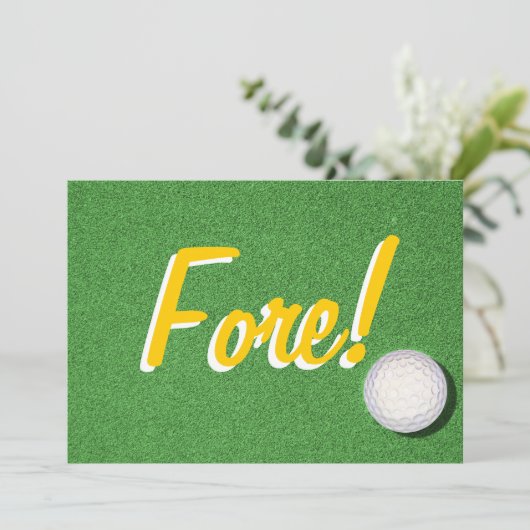 前部-第30ゴルフ誕生会 招待状 (スタンド正面)