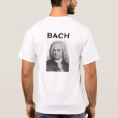 前部BACH Tシャツ (裏面)