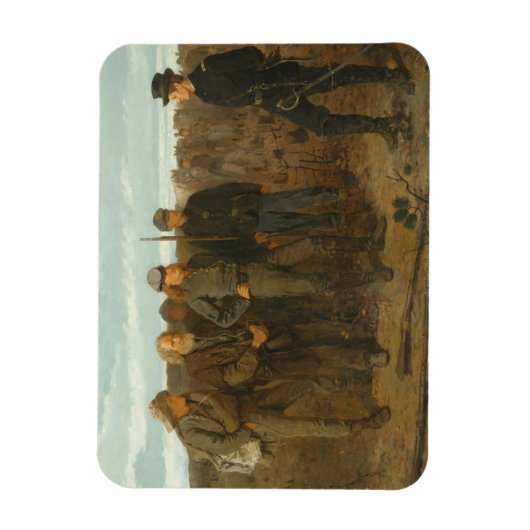 前面からの囚人 マグネット (縦)