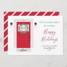 前面ドア移動アナウンス（赤）