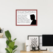 前頭姿勢、位置、文字首ポスター ポスター (ホームオフィス)