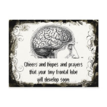 前頭葉俳句の葉書