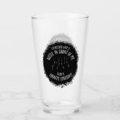 前頭葉切除ガラス タンブラーグラス (正面)