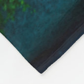 前頭部魚眼鏡水族館 フリースブランケット (角)