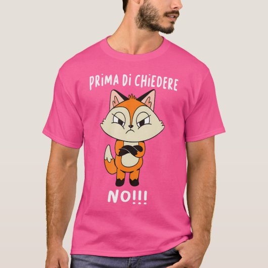 前頼のキツネキツネ Tシャツ (正面)