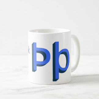 前髪を戻す コーヒーマグカップ