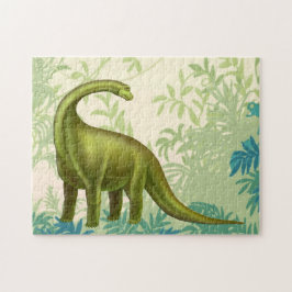 前Historiブラキオサウルスの恐竜のパズル ジグソーパズル