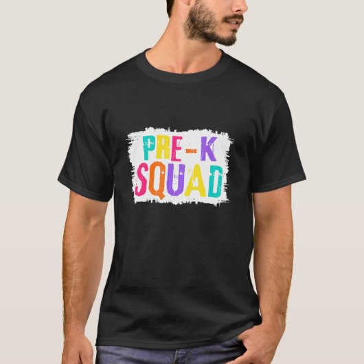 前K分隊ブカラフルラシ Tシャツ (正面)