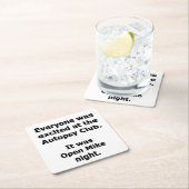 剖検クラブ スクエアペーパーコースター (インサイチュ)