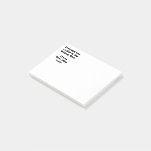 剖検クラブ ポストイット (アングル)