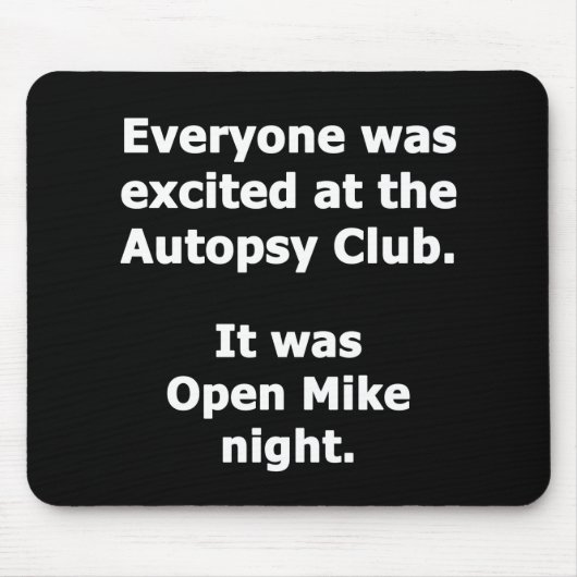 剖検クラブ マウスパッド (正面)