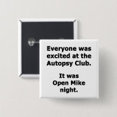 剖検クラブ 缶バッジ (正面&裏面)