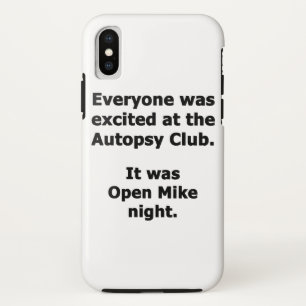 剖検クラブ iPhone X ケース
