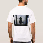 剣および精神 Tシャツ (裏面)