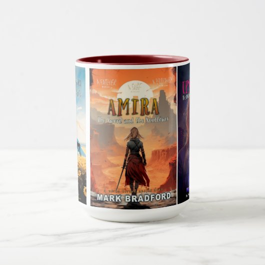 剣とヒマワリ三部作のマグカップ。 マグカップ (中央)