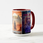 剣とヒマワリ三部作のマグカップ。 マグカップ (正面右)