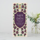 剣と盾の中世ファンタジー日付を保存 招待状 (スタンド正面)