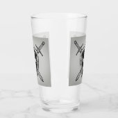 剣と盾 タンブラーグラス (左)