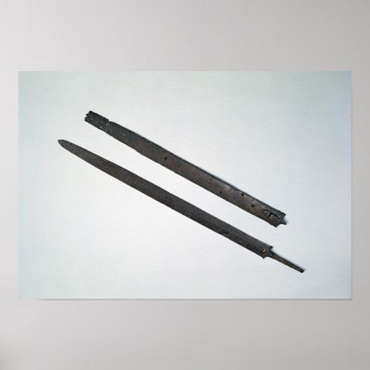 剣と鞘、スイスのラテンから ポスター (正面)