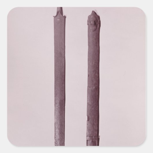 剣と鞘 スクエアシール (正面)