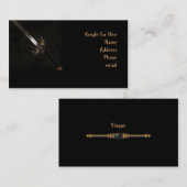 剣の名刺 名刺 (正面/裏面)